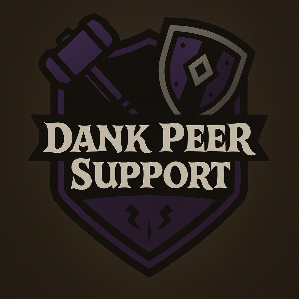 Dank Peer Support Logo